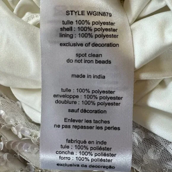 DB STUDIO Spaghetti Strap Sequin Blouson Jumpsuit Woman's Size 2 - Picture 15 of 16